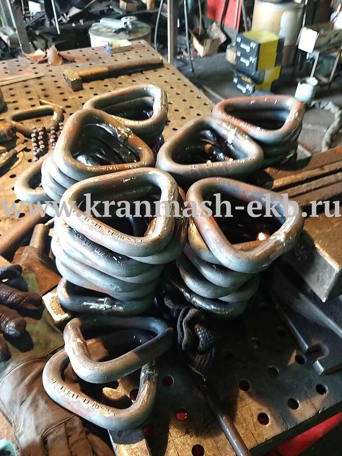 Крюк КЧ ХЛ ГОСТ 25573-82, Звено ОВ ХЛ, Звено ОВ2 ХЛ Звено тип РТ3 ХЛ,