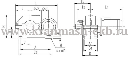 Мотор-редуктор 1МЦ2У-160