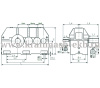 Редуктор 1Ц3У 355 Редуктор 1Ц3У 355