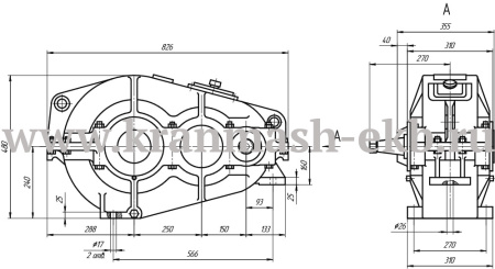 Редуктор ГПШ 400 Редуктор ГПШ 400