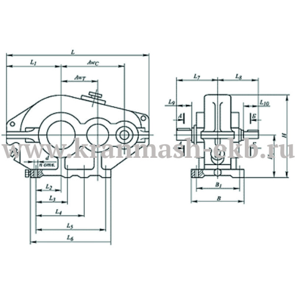 Редуктор ЦДНД 315 Редуктор ЦДНД 315