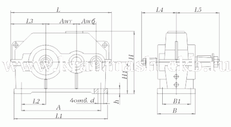Редуктор 1ЦУ 160 Редуктор 1ЦУ 160