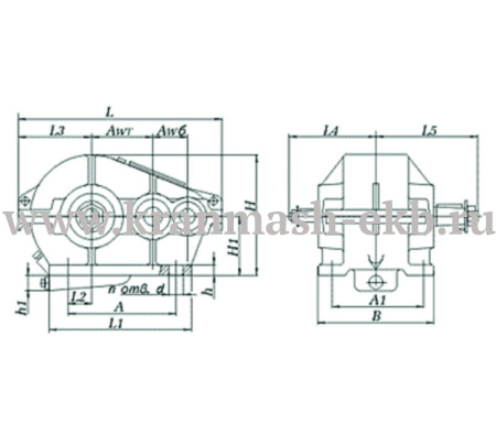 Редуктор Ц2 650 Редуктор Ц2 650