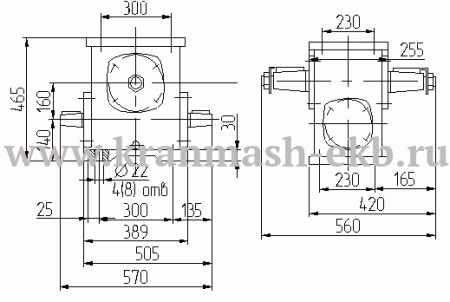 Редуктор 1Ч 160 Редуктор 1Ч 160