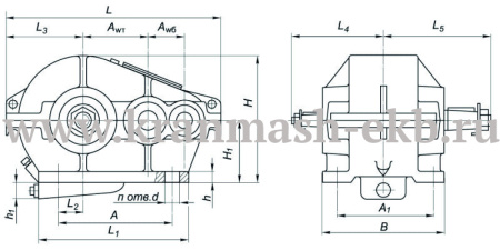 Редуктор Ц2 400П Редуктор Ц2 400П