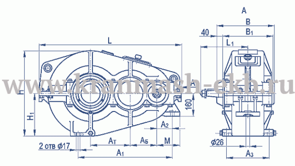 Редуктор ГПШ 500 Редуктор ГПШ 500