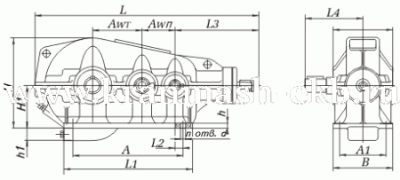 Редуктор КЦ2 750 Редуктор КЦ2 750
