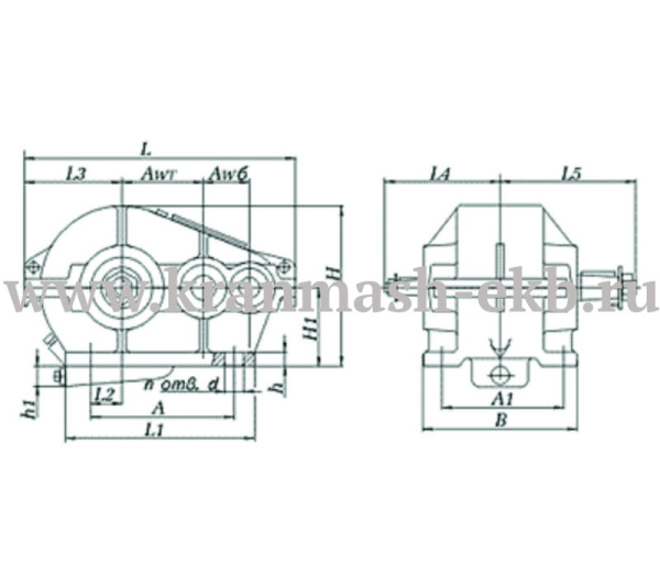 Редуктор Ц2 300 Редуктор Ц2 300