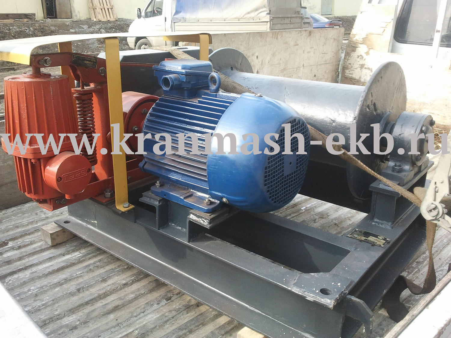 Лебедка монтажная ЛМ-2 Лебедка тяговая ТЭЛ-2