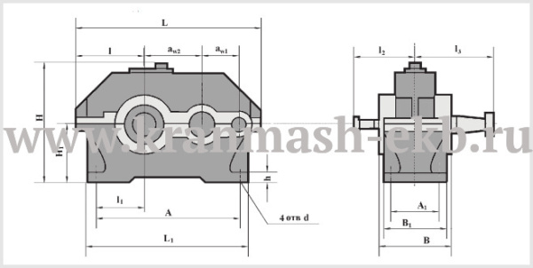 Редуктор ЦДНД 400 Редуктор ЦДНД 400